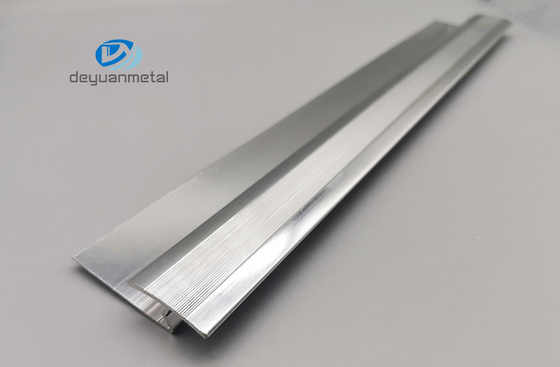 Alu6463 Halı 0.6mm-1.5mm Kalınlık ISO9001 için Metal Geçiş Şeritleri